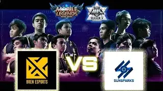 MPL Season 5 Day 2 | Sunsparks vs Bren Esports Game 1 & 2