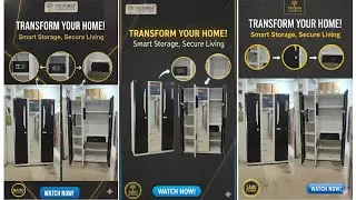 3 Door Steel Almari Review 🔥 | Heavy Quality Wardrobe | Price, Features & Full Demo&ndash;Sahu Electronics
