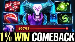 🔥 LVL3 Desolator + 2x Refresher &mdash; Facless Void 1% Win Chance Comeback WTF Strongest Carry Dota 2 Pro