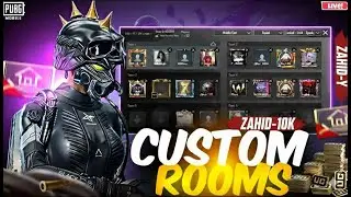 🎁 UC Giveaway LIVE | Custom Room Match 🏆 | Like + Share + Join 🔴