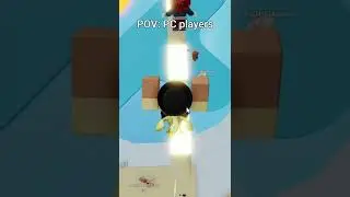PC players VS Mobile plays in ToH || #shorts