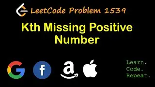 Kth Missing Positive Number | LeetCode 1539
