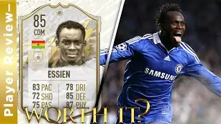 END GAME CDM!! INSANE 85 Rated Base Icon MICHAEL ESSIEN Player Review! FIFA 22