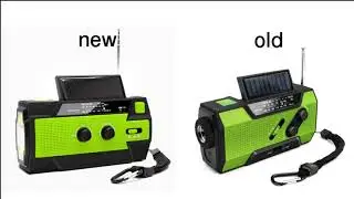 090P-hand crank radio