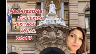 Architecture of Fullerton Heritage Hotel Sydney. #architecture #fullertonhotel