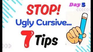 Practice Running cursive| Join letter words