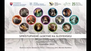 Konferencia Sprístupnené jaskyne na Slovensku_5.11.2025