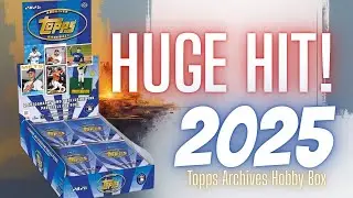 HUGE Cardinals Hit! 2025 Topps Archives Hobby Box