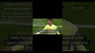 Could Ruiz catch Garrincha and Marchena? #fabianruiz #spain #georgia #worldcup2026 #football