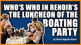 Who's Who in Renoir's The  Luncheon of  the Boating Party - 1st-Art-Gallery.com