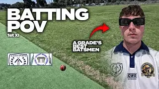 POV OF A-GRADE'S BEST BATSMEN - GoPro POV
