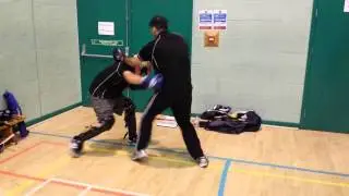 Stop hit to straight blast