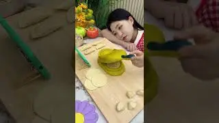 Easy Dumpling Making! Tool Lifts and Presses, Dumplings Fast and Standard