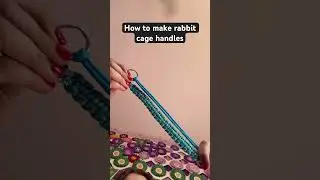 Making rabbit cage handles #bunny #music #musicstyle #rabbit #dothingsyoudontwanttodo #pets #puppy