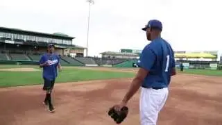 Tracy McGrady on the Mound with Grant Hill on NBA Inside Stuff