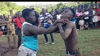 Transgender wrestling zampi vs Martin k