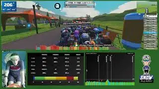 Zwift: Community Racing Festival || Bikes France || Douce France (350-520)