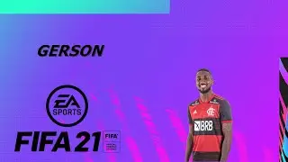 GERSON - FACE TUTORIAL + STATS (FIFA 21) (FLAMENGO)