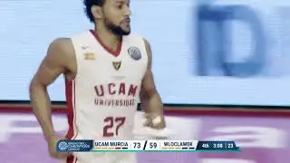 Mejores jugadas del UCAM Murcia CB en enero en La Basketball CL