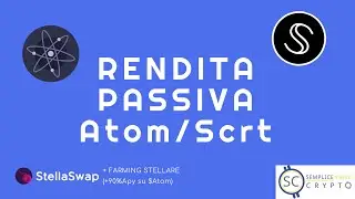 Staking $Atom e $Scrt, tutorial (Keplr wallet) + Farming 90%Apr su $Atom