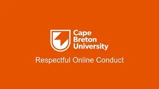 Respectful Online Conduct