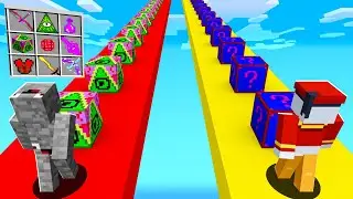 ILLUMINATI LUCKY BLOCK VS SHADE LUCKY BLOCK RACE