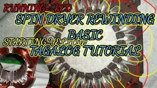 SPIN DRYER REWINDING BASIC TUTORIAL