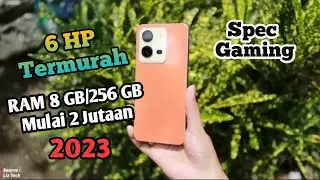 Terbaru!! 6 hp dengan Ram 8 gb penyimpanan 256 gb termurah 2 juta an awal tahun 2023
