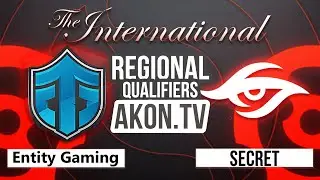 🔴DOTA 2 [RU] Entity Gaming vs Team Secret [bo5] The International XI, Europe, Final