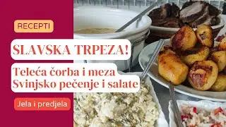 ⭕UKUSNA SLAVSKA JELA I PREDJELA➡️Čorba, Pečenje, Pita, Salate 📢BRZI RECEPTI