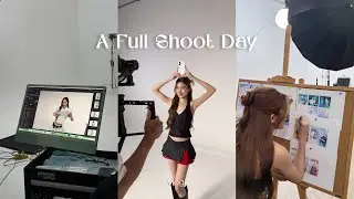 What a Client KV shoot day look like! 🎥📸