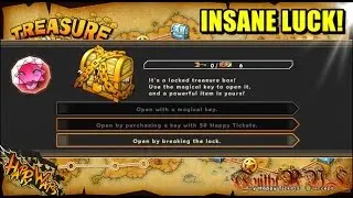 Happy Wars, Gold Chest No Magical Key! Buff Gem, Insane Luck!