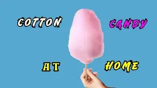 How To Make Cotton Candy At Home With Cardboard | Cotton Candy Machine | Dc Motor Project 