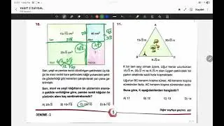LGS 2026 YANIT 2. DENEME MATEMATİK ÇÖZÜMLERİ