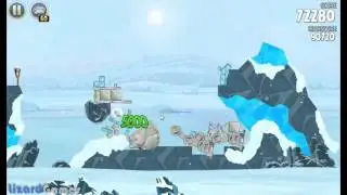 Angry Birds Star Wars - Hoth 3-8 - Walkthrough 3 Stars