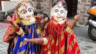 Gulabo Sitabo. Kathputli ka lupt khel by Mr. Naushaad. World puppetry day