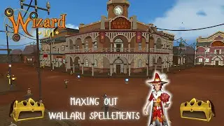 The Podcast Squad Gets Max Spellements In Wallaru #wizard101