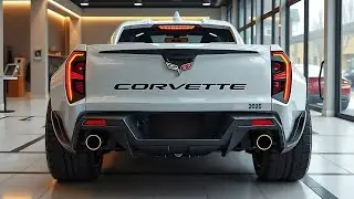 Пикап Chevy Corvette 2025 года наконец представлен &mdash; первый взгляд!
