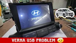 Verna Usb not working | Verna system pendrive problem | Verna music system usb problem 😐
