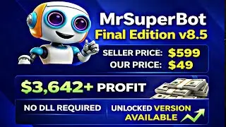 MrSuperBot Final Edition v8.5 MT4 EA 🔥 Smart AI Forex Trading Robot | No DLL