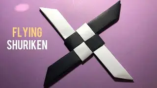 How to Make a Flying Paper Shuriken | Step by Step Tutorial