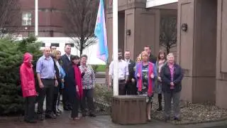 Transgender Day of Visibility: Flag Raising