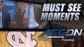 UNC Runs Four Corners Offense to Honor Dean Smith | ACC Must See Moment