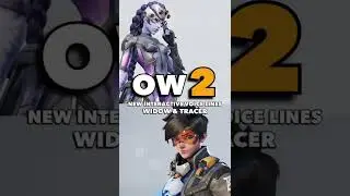 НОВЫЕ интерактивные реплики Трейсер и Роковой вдовы | Overwatch 2