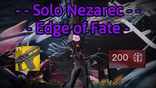 Solo Nezarec in Edge of Fate: Destiny 2