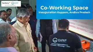 Showcasing AR Welding Innovation | CHRP-INDIA & Seabery at Kuppam Co-Working Space Inauguration