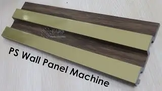 PS Charcoal Louvers Wall Panel Making Machine