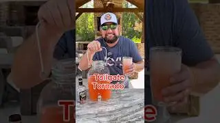 A cocktail for your next football tailgate! #cocktailrecipe #cocktail #recipe #bartender #lifehacks