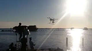 Hexicopter in use.