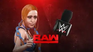 WWE RAW. 12 Elimination. 3 Lap. Монолог Axina